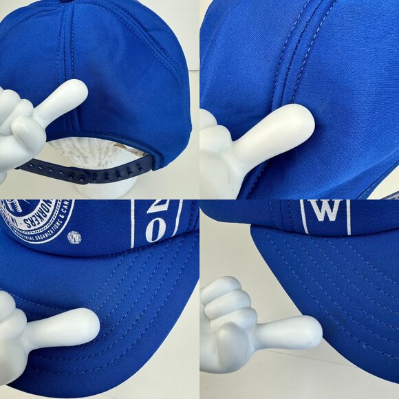 Vtg Blue IBEW LU320 International Brotherhood Electrical Worker Snapback Hat Cap - Picture 10 of 12